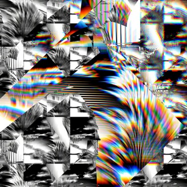 Arte digital titulada "Rainbow Assault" por Mrn, Obra de arte original, Trabajo Digital 2D