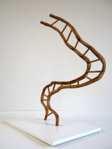 Skulptur mit dem Titel "Echelle Relative n°4" von David Lachavanne, Original-Kunstwerk