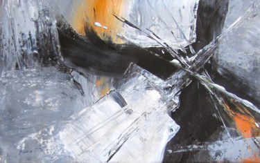 Peinture intitulée "Life's Cross Roads" par Bobbie O'Toole, Œuvre d'art originale, Acrylique