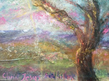 Dessin intitulée "Exalt His Name - th…" par Margaret Solomon-Bird, Œuvre d'art originale, Pastel