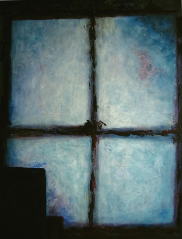 Painting titled "CONTREJOUR" by Marie-Sylvie Riviere, Original Artwork