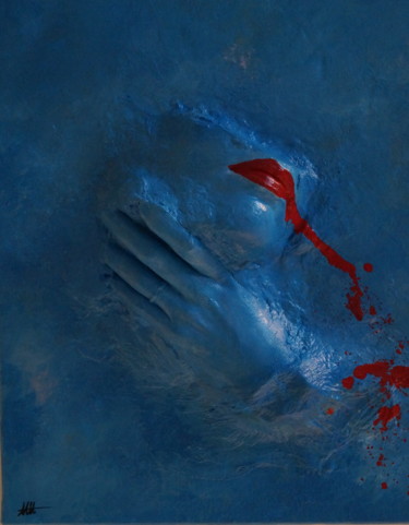 Peinture intitulée "Emprise" par Marine Tessier, Œuvre d'art originale, Acrylique
