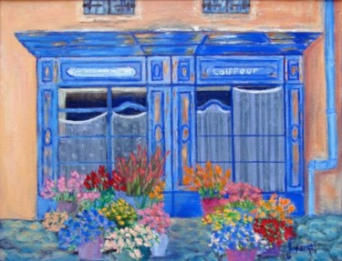 Painting titled "Provincial Charm so…" by Marie-Therese Forand, Original Artwork