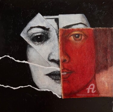 Картина под названием "Addition" - Muberra Karamanoglu, Подлинное произведение искусства, Акрил