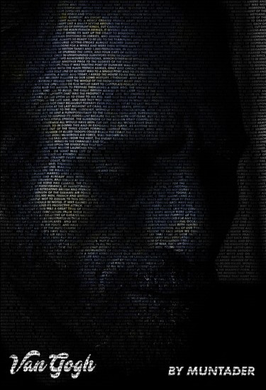 Arts numériques intitulée "Van Gogh Thoughts" par Muntadher Saleh Mntzr Slh, Œuvre d'art originale, Peinture numérique