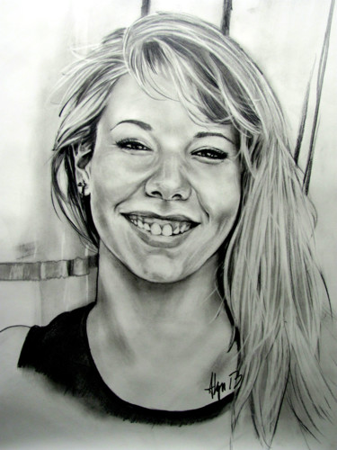 Drawing titled "Jessie" by Alyn Federico, Original Artwork, Other