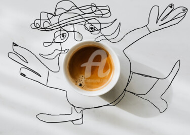 Fotografia zatytułowany „Coffee.Espresso. Ab…” autorstwa Murat Rey, Oryginalna praca, Fotografia cyfrowa
