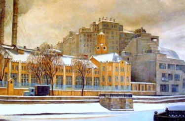 Painting titled "Iakimanskaya" by Olga Muratova, Original Artwork