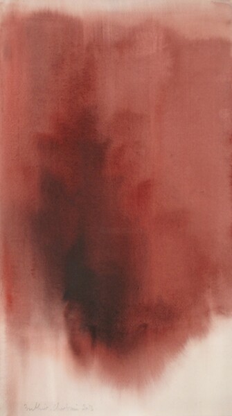 Peinture intitulée "Pulsations II" par Muriel Buthier-Chartrain, Œuvre d'art originale, Aquarelle