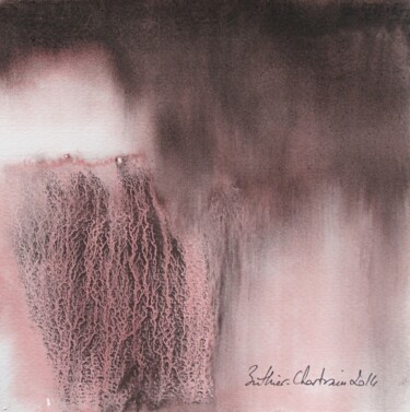 Картина под названием "L'absence" - Muriel Buthier-Chartrain, Подлинное произведение искусства, Акварель