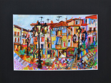 Painting titled "Domenica mattina -…" by Muriel Cayet, Original Artwork