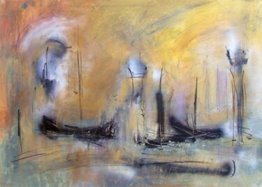 Painting titled "George à Venise - D…" by Muriel Cayet, Original Artwork