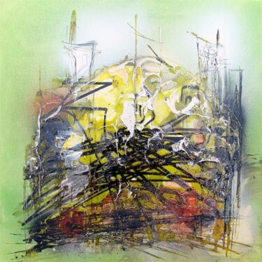 Pintura titulada "Foi croisée" por Muriel Cayet, Obra de arte original