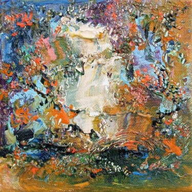 Peinture intitulée "12 printemps -2" par Muriel Cayet, Œuvre d'art originale