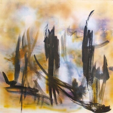 Peinture intitulée "Krepusko 2008 - Etu…" par Muriel Cayet, Œuvre d'art originale