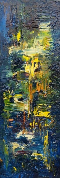 Painting titled "Piccola cascata di…" by Muriel Cayet, Original Artwork