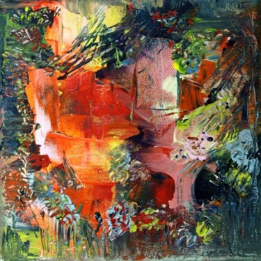 Peinture intitulée "Jardins extraordina…" par Muriel Cayet, Œuvre d'art originale