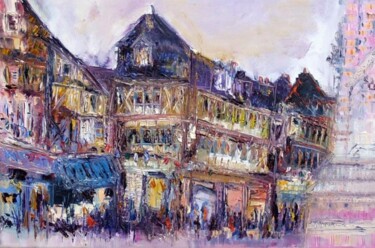 "Centre ville II" başlıklı Tablo Muriel Cayet tarafından, Orijinal sanat