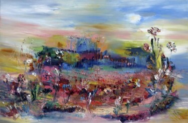 Painting titled "Luberon - Collectio…" by Muriel Cayet, Original Artwork