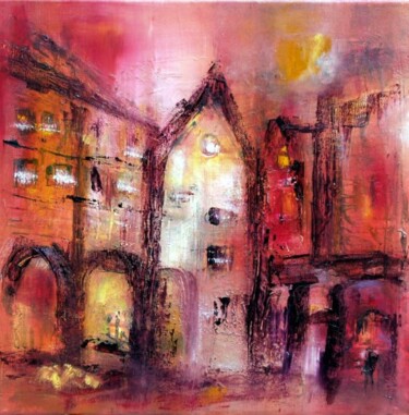 Painting titled "Passeurs de mémoire" by Muriel Cayet, Original Artwork