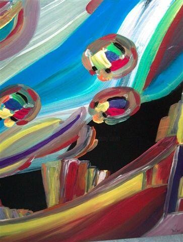 Peinture intitulée "Arizona Dream- oeuv…" par Muriel Cayet, Œuvre d'art originale