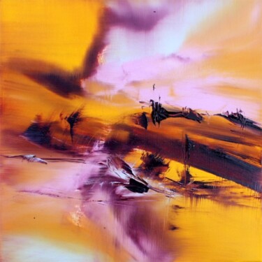 Peinture intitulée "Aral" par Muriel Cayet, Œuvre d'art originale