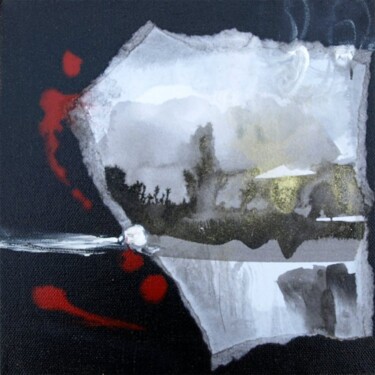 Peinture intitulée "Haïku de l'eau 5" par Muriel Cayet, Œuvre d'art originale