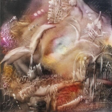Peinture intitulée "Jonathan Livingstone" par Muriel Cayet, Œuvre d'art originale