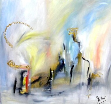 Painting titled "Paramount Paradise…" by Muriel Cayet, Original Artwork