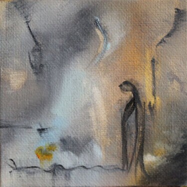 Pittura intitolato "Cassandre" da Muriel Cayet, Opera d'arte originale