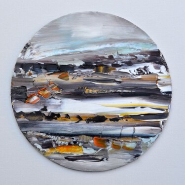 Peinture intitulée "La ronde marine" par Muriel Cayet, Œuvre d'art originale