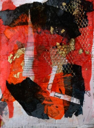 Peinture intitulée "Pin parasol" par Muriel Cayet, Œuvre d'art originale