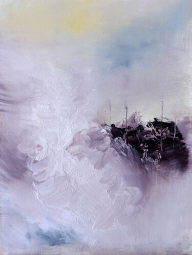 Peinture intitulée "Terre Neuvas" par Muriel Cayet, Œuvre d'art originale
