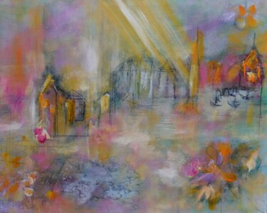Painting titled "Normand" by Muriel Cayet, Original Artwork