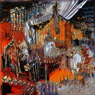 Pintura intitulada "Evora" por Muriel Cayet, Obras de arte originais
