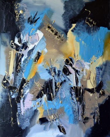 Malerei mit dem Titel "Opera pintura" von Muriel Cayet, Original-Kunstwerk, Acryl