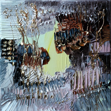 Peinture intitulée "Et d'autres vaissea…" par Muriel Cayet, Œuvre d'art originale