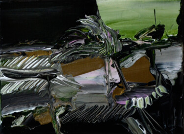 Pintura titulada "Un remarquable pavi…" por Muriel Cayet, Obra de arte original, Acrílico