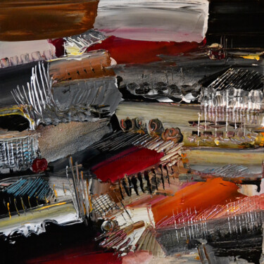 제목이 "Un paysage couvert…"인 미술작품 Muriel Cayet로, 원작, 아크릴