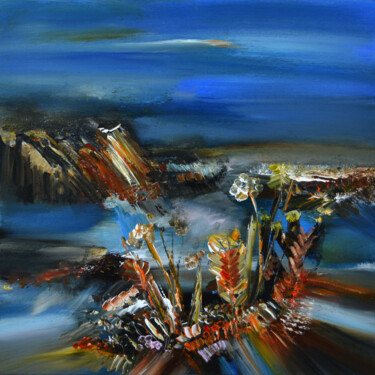 Pittura intitolato "The place to become" da Muriel Cayet, Opera d'arte originale, Acrilico