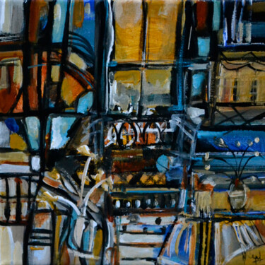 Pittura intitolato "52 Avenue de Gravel…" da Muriel Cayet, Opera d'arte originale, Acrilico