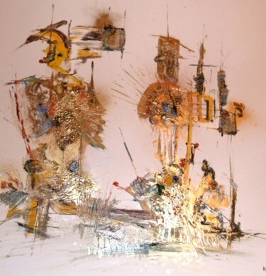 Peinture intitulée "Synthétis - Collect…" par Muriel Cayet, Œuvre d'art originale