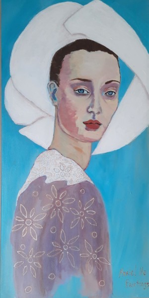 Картина под названием "Camille" - Muriel Ho Paintings, Подлинное произведение искусства, Акрил
