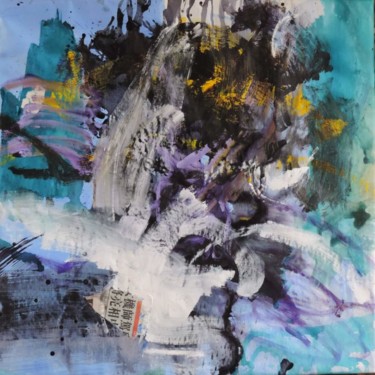 Tourbillon Peinture intitulée "Tourbillon" par Muriel Massin, Œuvre d'art originale, Acrylique