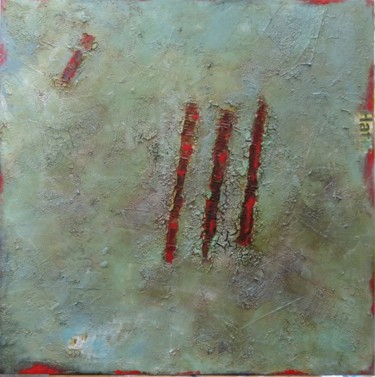 Картина под названием "ART17 Christelle 5-…" - Muriel Riedel, Подлинное произведение искусства, Акрил