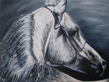 Painting titled "altair.jpg" by Muriel Besson-Braem, Original Artwork, Oil