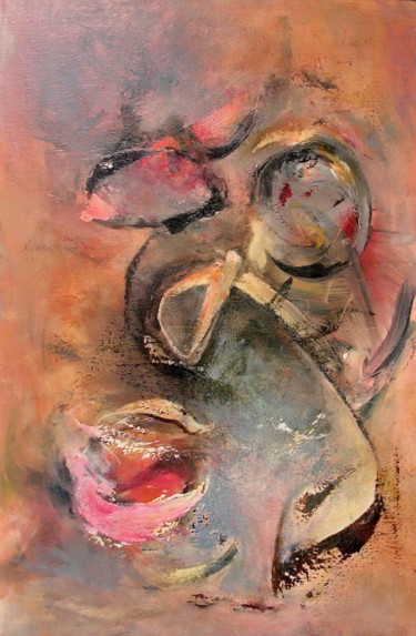 Peinture intitulée "B123" par Muriel Beuve, Œuvre d'art originale, Acrylique
