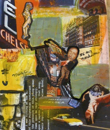 Peinture intitulée "Lost in Manhattan" par Muriel Bo, Œuvre d'art originale
