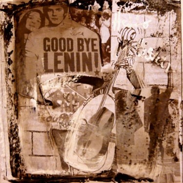 Peinture intitulée "Good Bye Lenin, Hel…" par Muriel Bo, Œuvre d'art originale