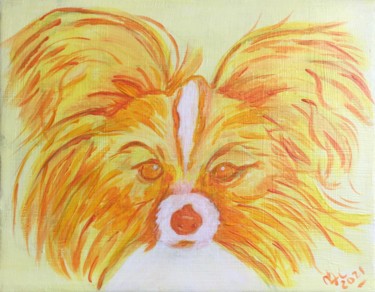 Jonas Painting titled "Jonas" by Murielle Lucie Clément, Original Art, Acrylic